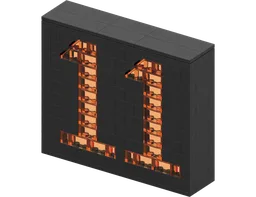 Number 11 Lightbox