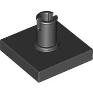 Tile Special 2 x 2 with Top Pin / Black