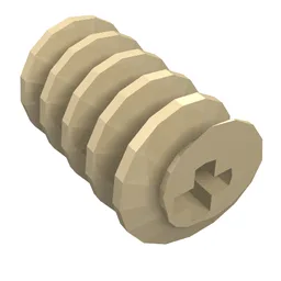 Technic Worm Gear / Tan