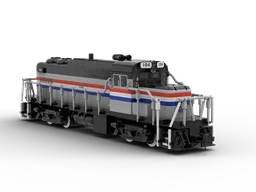Alco RS-3M Commuter Train Low Nose