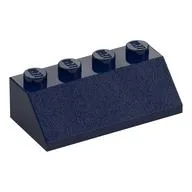 Brick Sloped 45° 2 x 4 / Dark Blue