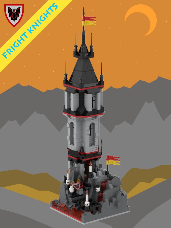 Lego Fright Knights Volcanic Outpost