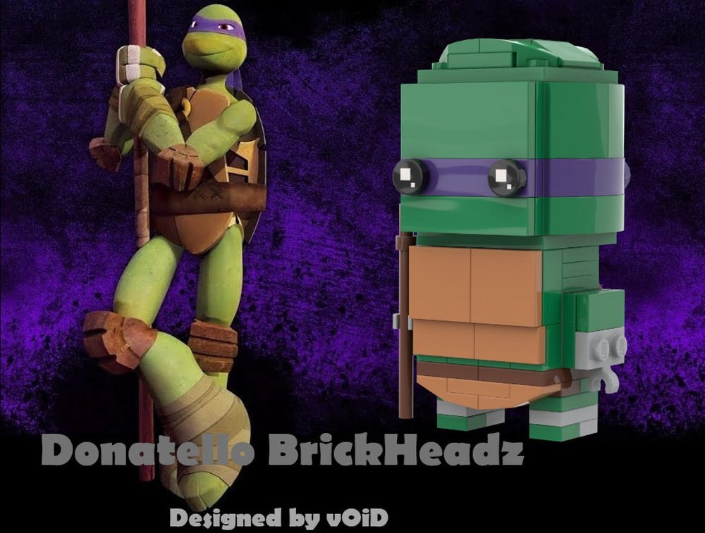 Lego Donatello from Teenage Mutant Ninja Turtles (2012) BrickHeadz