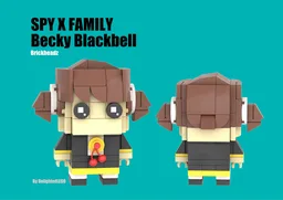 Becky Blackbell from SPY x FAMILY, 3X3 Brickheadz