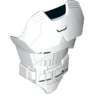 Large Figure Torso Cover with Raised Belt and First Order Stormtrooper Print / White