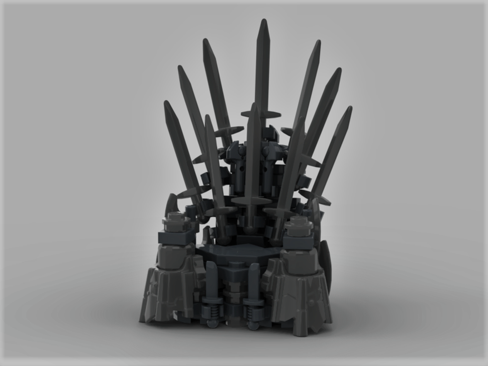 Lego Iron Throne MOC