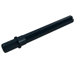 Technic Axle 5.5 with Stop [Flat Short End] / Black