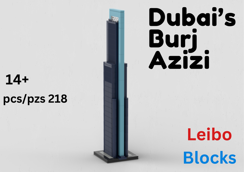 Lego Dubai’s Burj Azizi