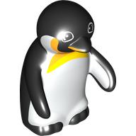Lego Duplo Animal Penguin Large with White/Yellow Chest Print / White