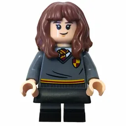 Hermione Granger, Gryffindor Sweater with Crest, Short Legs, Black Skirt