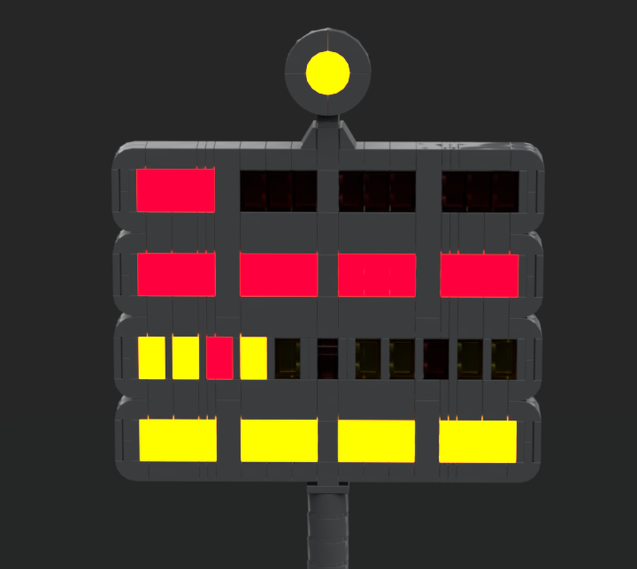 Lego Berlin Uhr