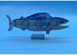Wahoo (ono) mini display fish model