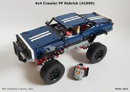 4x4 Crawler Power Functions Rebrick