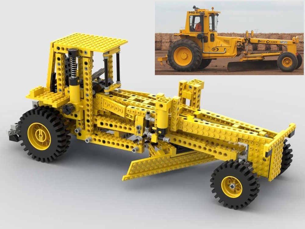 Lego 8862 Dezzi MG80T Motorgrader