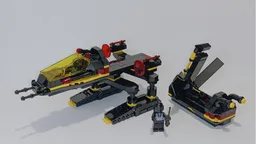 ALIENATOR Blacktron I remake 6876