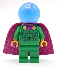 Mysterio, Green Outfit, Opal Trans-Light Blue Helmet