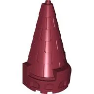 Duplo Roof Spire / Dark Red