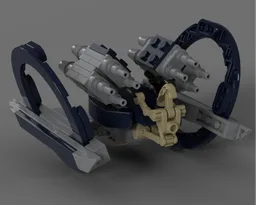 Hailfire droid microfighter