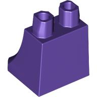 Lego Hips and Legs Under Dress/Robe / Dark Purple