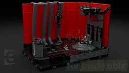 Snoke's Throne Room - 75216 EXPANSION MOD