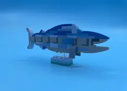 Wahoo (ono) mini display fish model