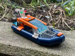 Explorer Diving Boat (60377) Modification