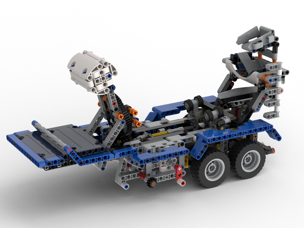 Lego Concrete Mixer Semi-Trailer with optional Control+ (42112 Alternate)
