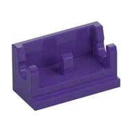 Lego Hinge Brick 1 x 2 Base / Dark Purple