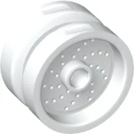 Wheel 18 x 12 with Pin Hole and Stud / White