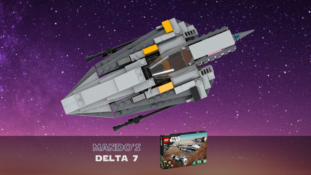 Lego Mando's Delta 7 - 75325 alternative