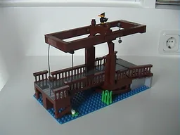 Old Wooden Drawbridge