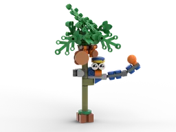 Monkey Dude Badnik (+ Angel Island Tree) from Sonic 3&K