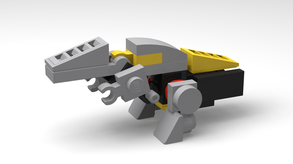 Lego MOC Transformer G1 Dinobots Mini Grimlock