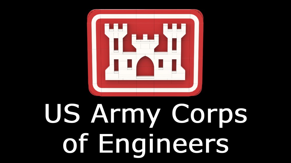 Lego U.S. Army Corps of Engineers Logo