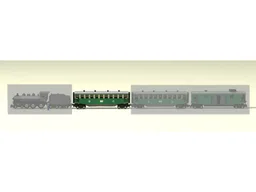 Pullman wagon 1st & 2nd Class