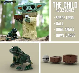 Grogu - The Child "Baby Yoda" - The Mandalorian (Accessories)