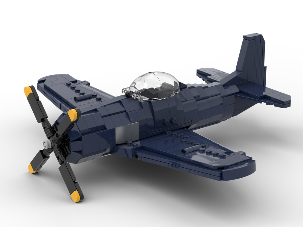 Lego F8F-2 Bearcat