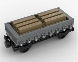 Construction Material Train Wagon