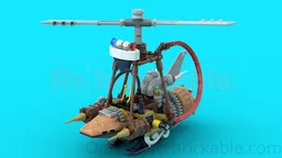 Steampunk Police Copter