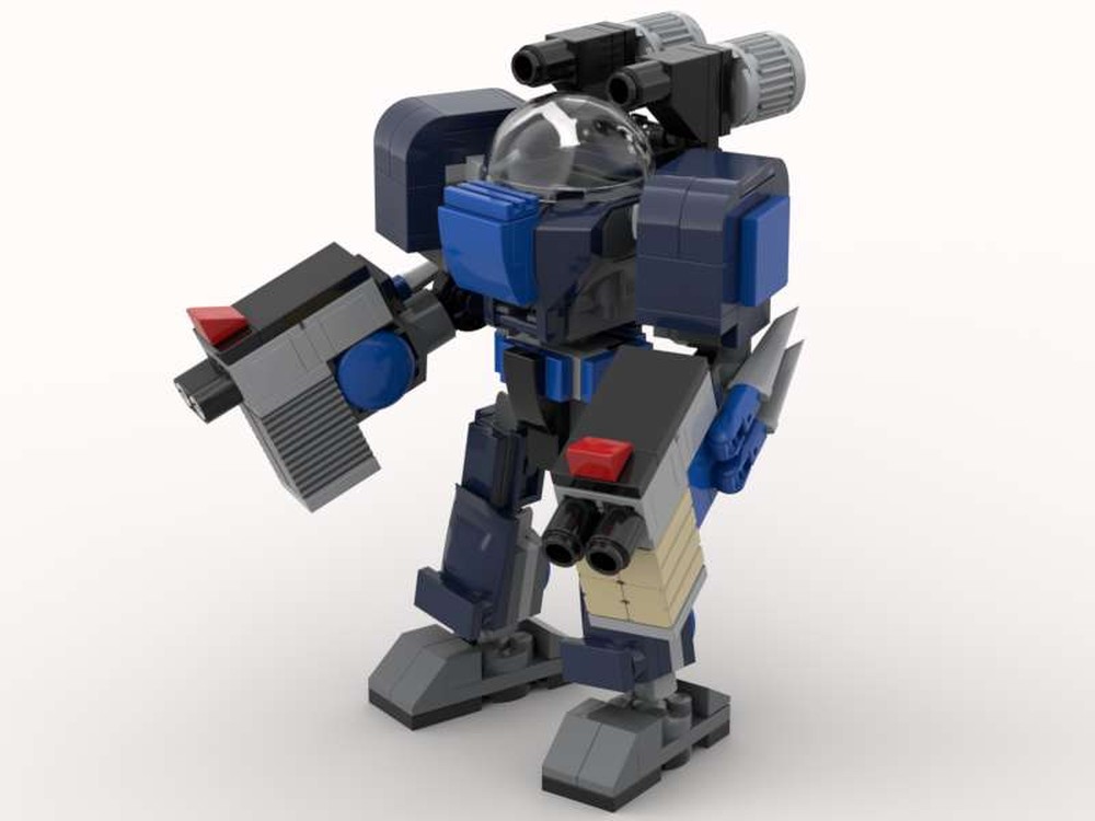 Lego Battle Suit 1.0 (with Weapons)