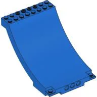 Sports Arena Section / Skateboard Ramp / Blue