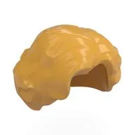 Hair Short Wavy with Side Part / Ochre Yellow