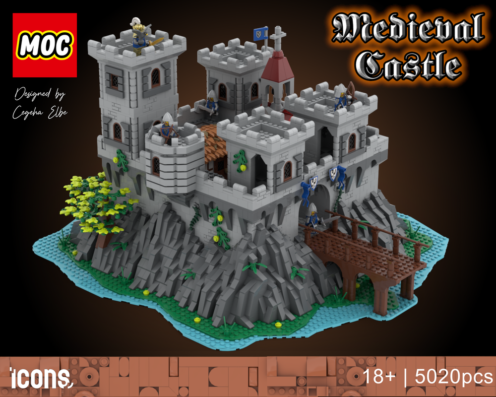 Lego Medieval eagle castle