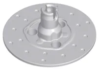 Brake Disc with CV Ball Joint / Light Bluish Gray