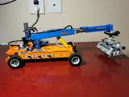 Container Handler and Truck