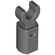 Bar Holder with Clip / Dark Bluish Gray