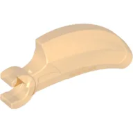 Creature Body Part, Barb Large (Claw, Talon) with Clip / Trans-Orange