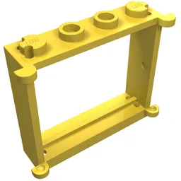 Window 1 x 4 x 3 / Yellow