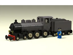 Steam Locomotive 230 715 PO