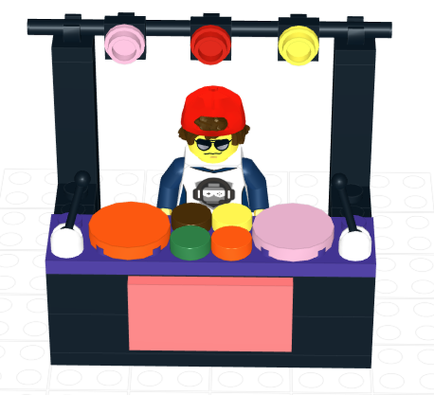 Lego DJ Booth